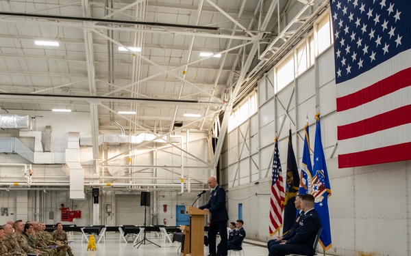 110th Wing Comptroller Flight Change of Command Ceremony