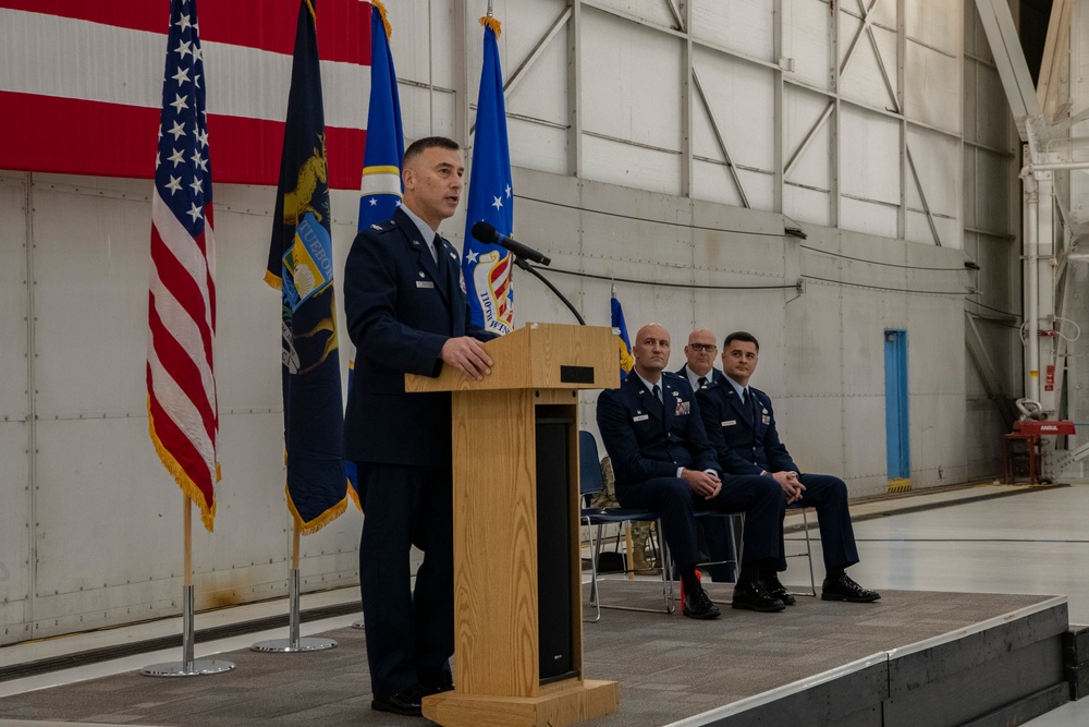 110th Wing Comptroller Flight Change of Command Ceremony