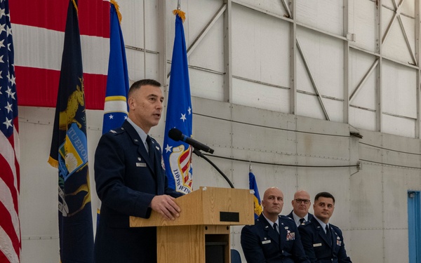 110th Wing Comptroller Flight Change of Command Ceremony