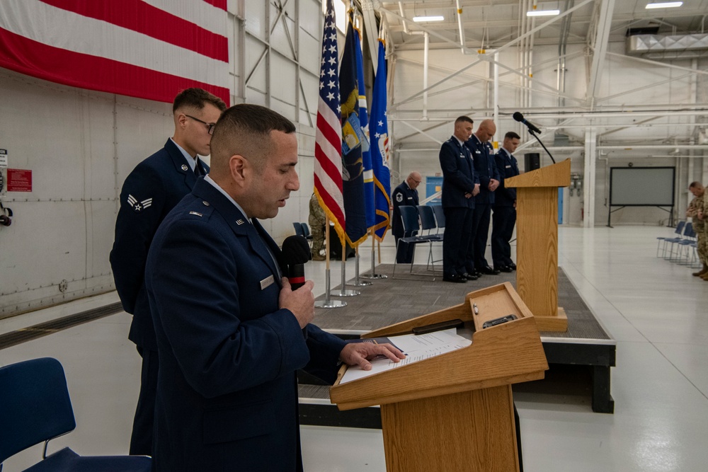 110th Wing Comptroller Flight Change of Command Ceremony