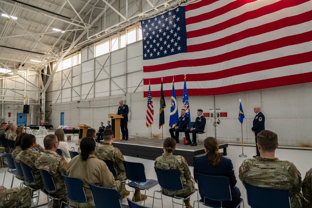 110th Wing Comptroller Flight Change of Command Ceremony