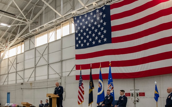 110th Wing Comptroller Flight Change of Command Ceremony