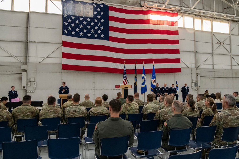 110th Wing Comptroller Flight Change of Command Ceremony