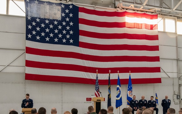 110th Wing Comptroller Flight Change of Command Ceremony