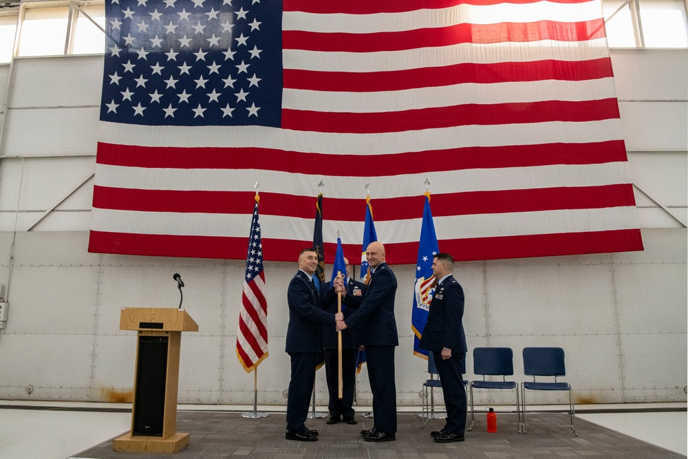 110th Wing Comptroller Flight Change of Command Ceremony