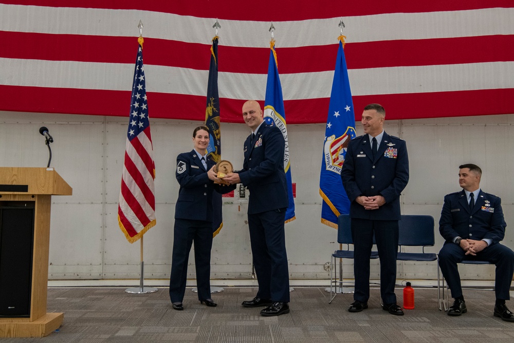 110th Wing Comptroller Flight Change of Command Ceremony