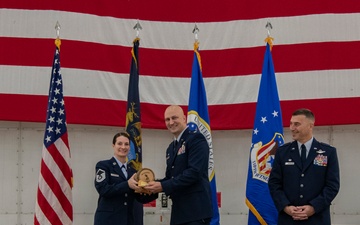 110th Wing Comptroller Flight Change of Command Ceremony