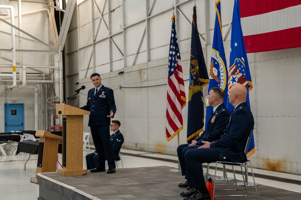 110th Wing Comptroller Flight Change of Command Ceremony