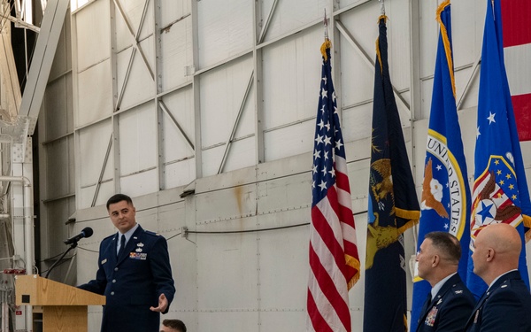 110th Wing Comptroller Flight Change of Command Ceremony