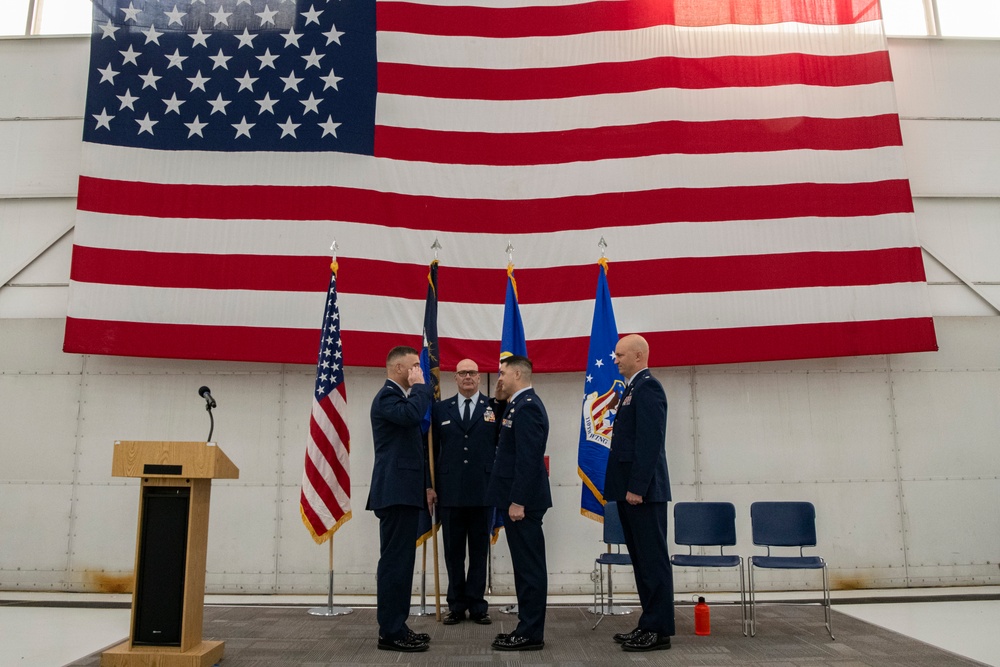 110th Wing Comptroller Flight Change of Command Ceremony