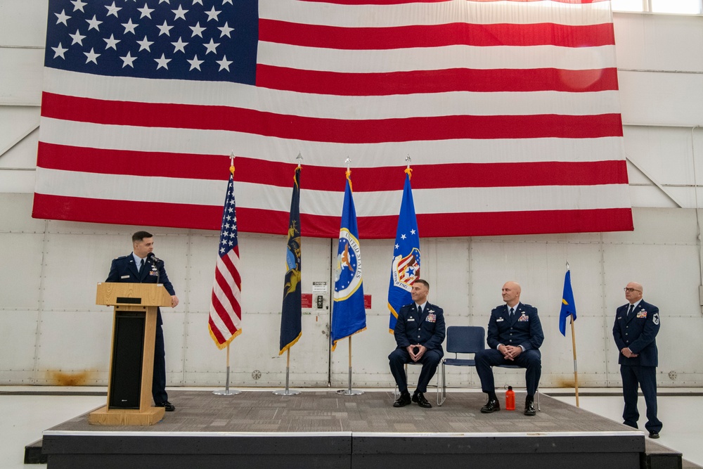 110th Wing Comptroller Flight Change of Command Ceremony