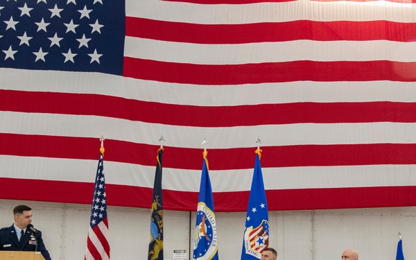 110th Wing Comptroller Flight Change of Command Ceremony