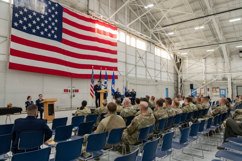 110th Wing Comptroller Flight Change of Command Ceremony