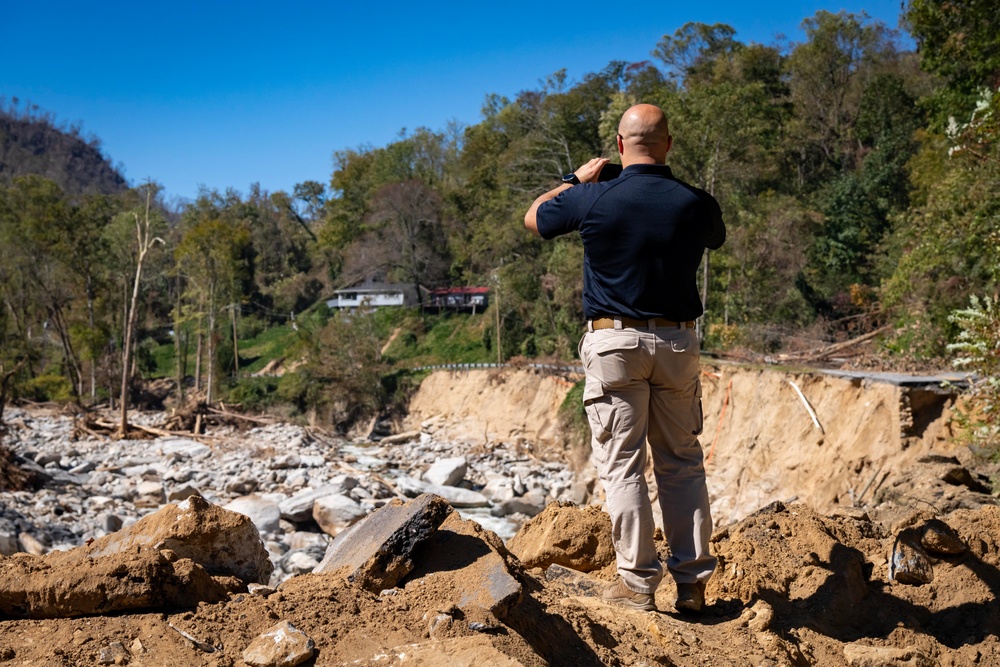 FEMA on the Ground in Lake Lure, NC