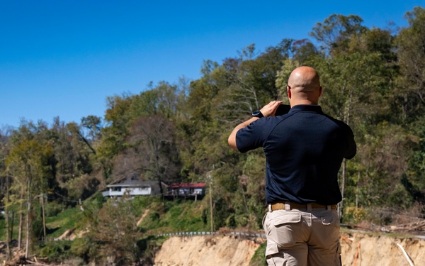 FEMA on the Ground in Lake Lure, NC