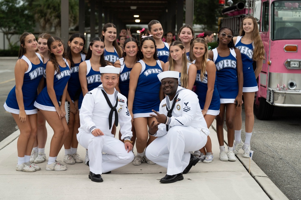 NTAG Miami Sailors Participate in Homecoming Parade