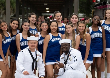 NTAG Miami Sailors Participate in Homecoming Parade
