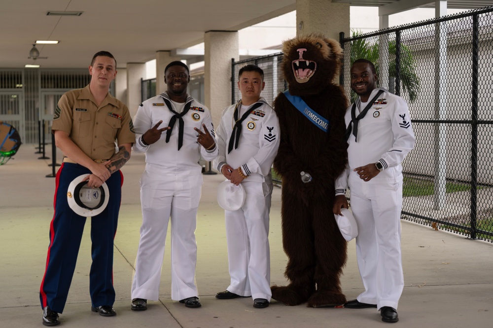 NTAG Miami Sailors Participate in Homecoming Parade