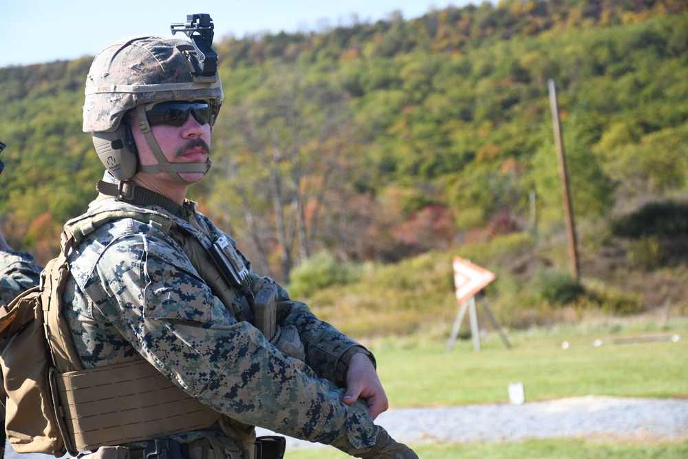 Marines at Fort Indiantown Gap