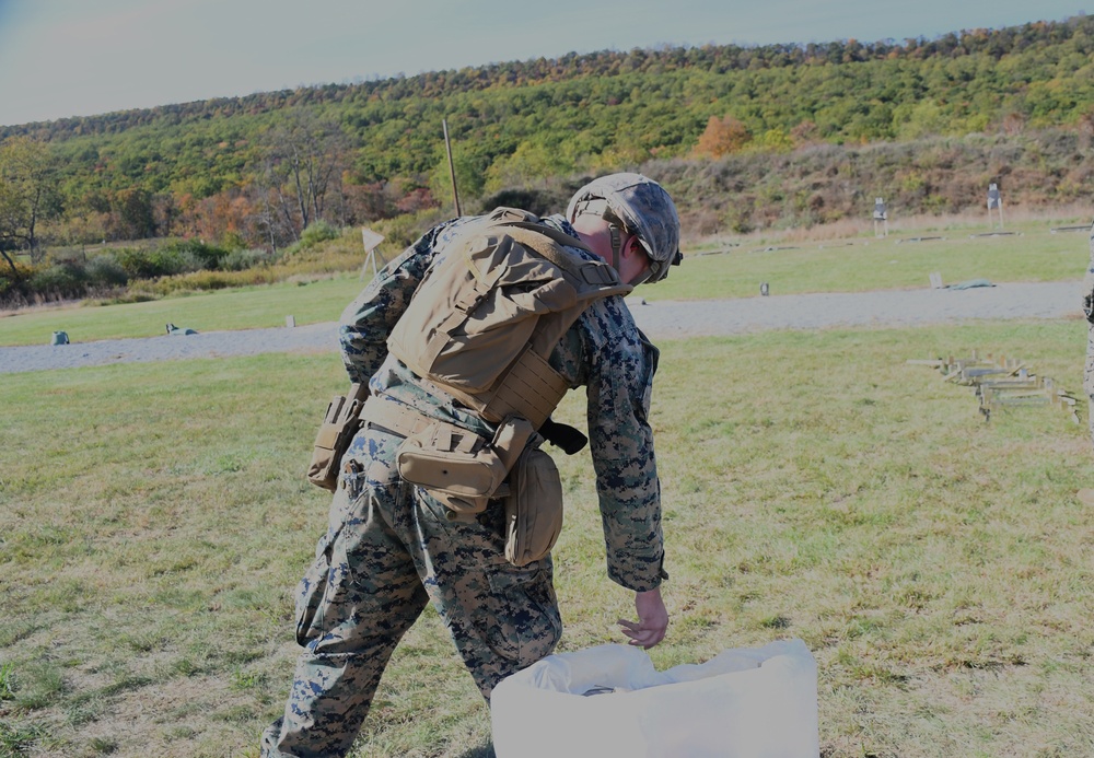 Marines at Fort Indiantown Gap