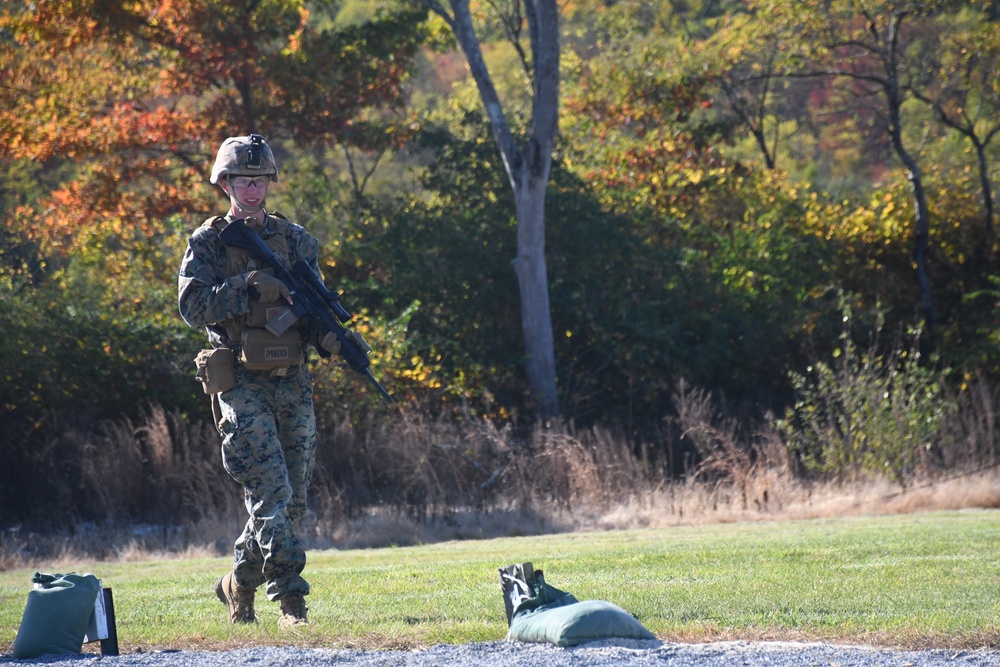 Marines at Fort Indiantown Gap