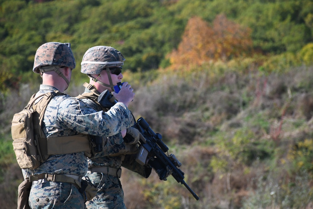 Marines at Fort Indiantown Gap