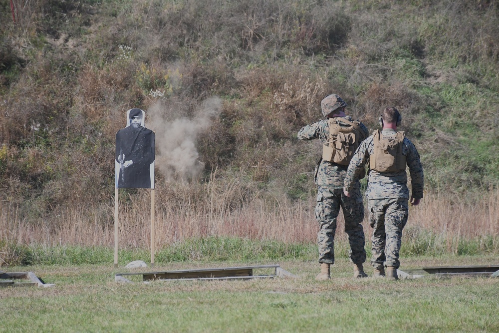 Marines at Fort Indiantown Gap