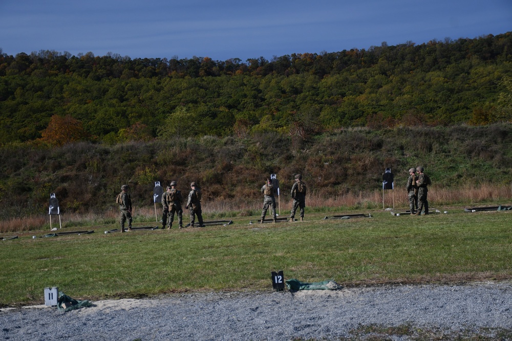 Marines at Fort Indiantown Gap