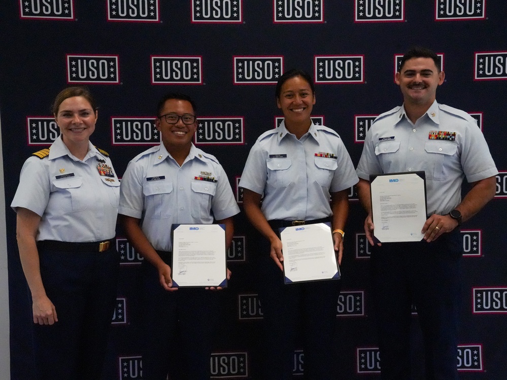 Coast Guard members, good Samaritans receive international recognition for Maui wildfires response 