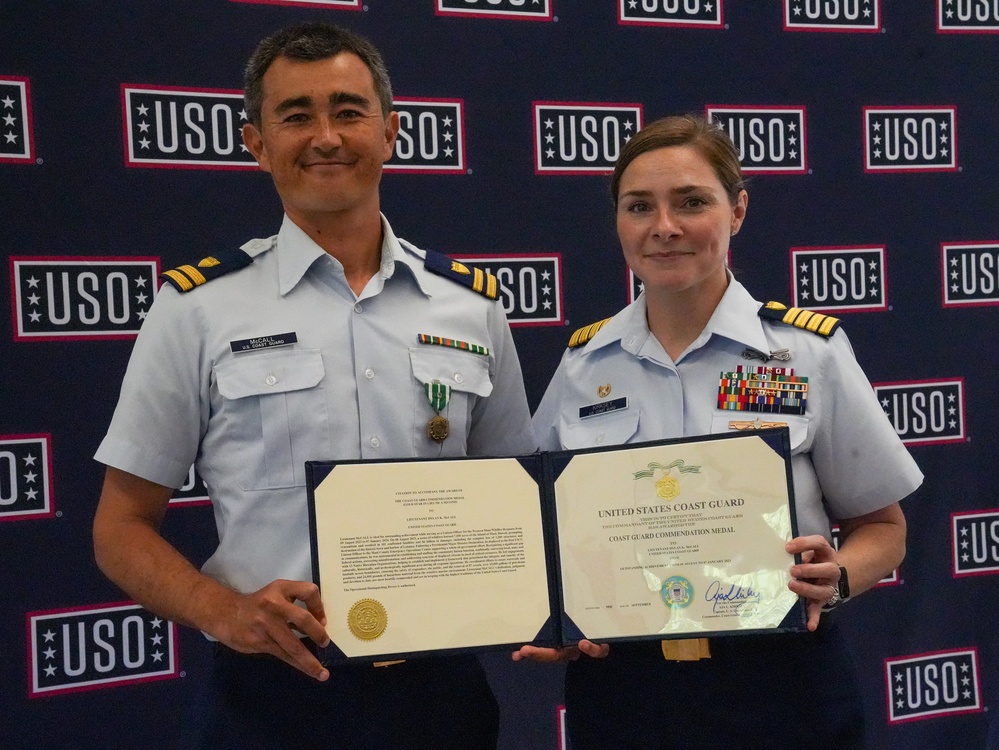 Coast Guard members, good Samaritans receive international recognition for Maui wildfires response 