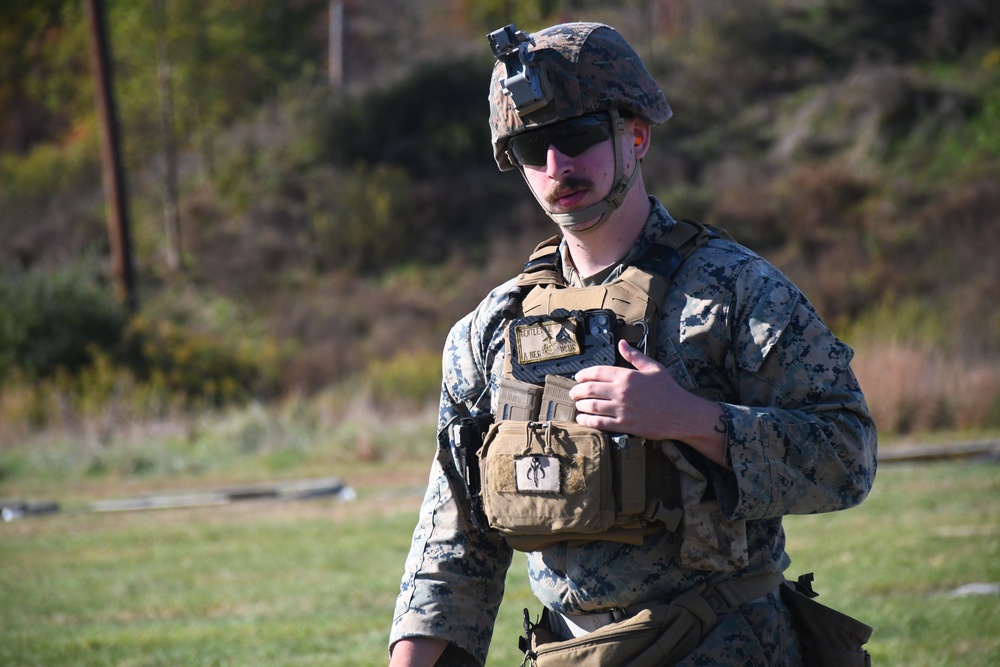 Marines at Fort Indiantown Gap