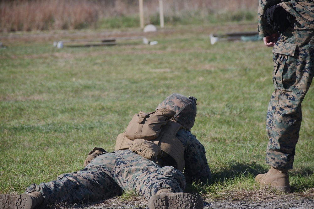 Marines at Fort Indiantown Gap