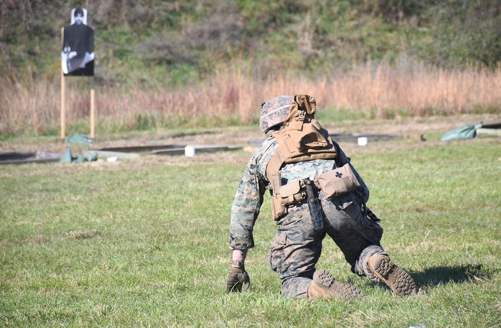 Marines at Fort Indiantown Gap