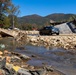 Hurricane Helene Causes Bridge Collapse over North Fork Catawba River in Marion, N.C.