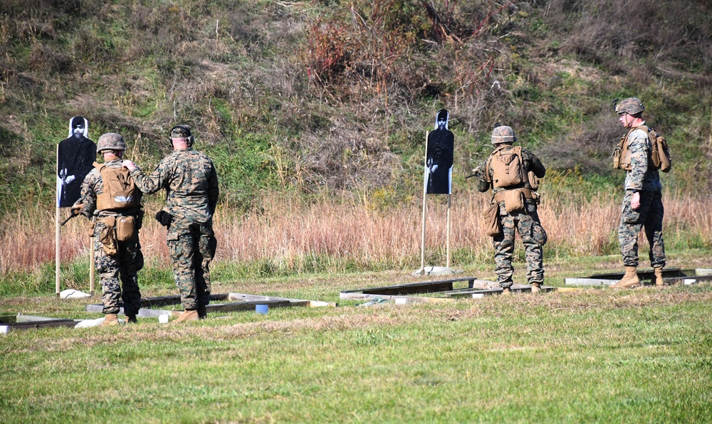 Marines at Fort Indiantown Gap