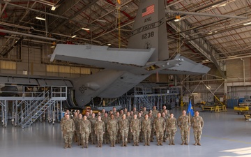 139th Force Support Squadron takes group photo