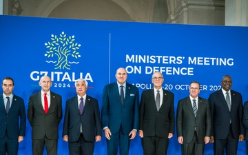 Austin Attends First Ever G7 Defense Ministers Meeting in Italy