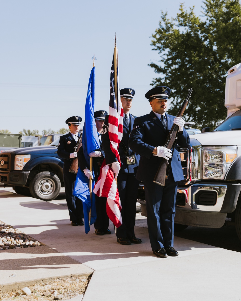 Lt. Col. Eric Rawlings promotes to the rank of colonel