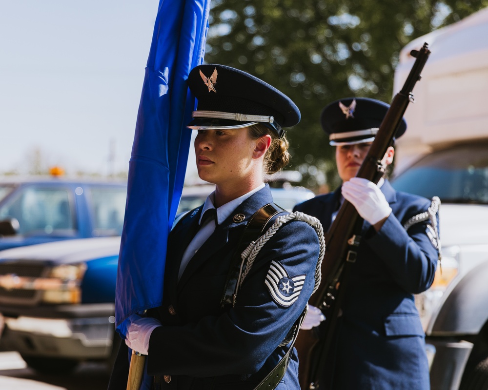 Lt. Col. Eric Rawlings promotes to the rank of colonel