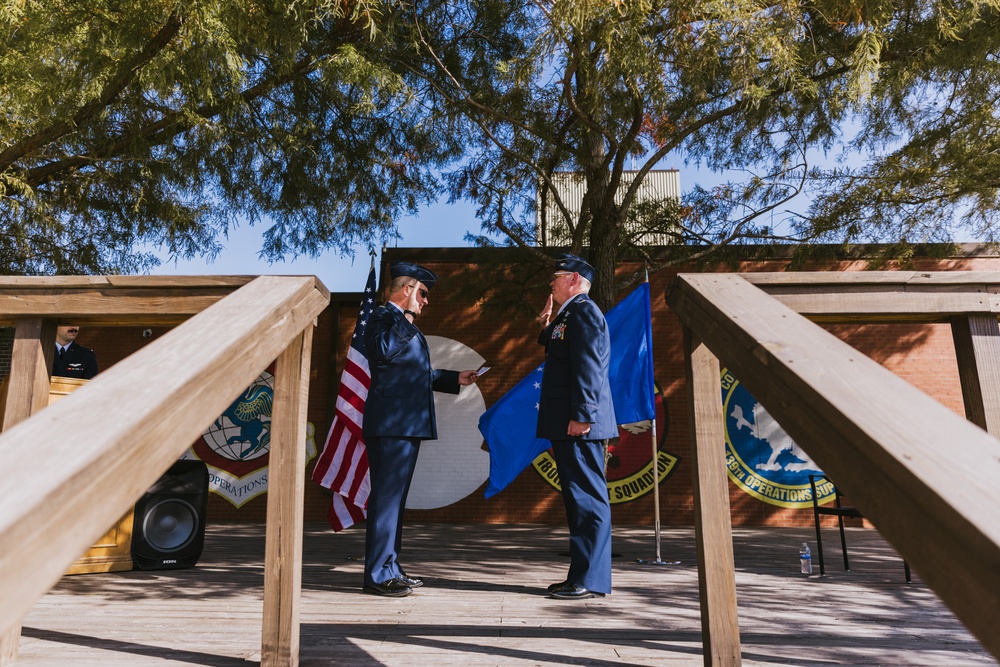 Lt. Col. Eric Rawlings promotes to the rank of colonel