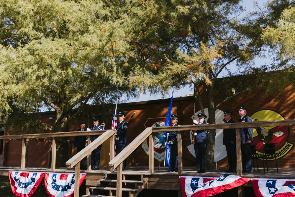 Lt. Col. Eric Rawlings promotes to the rank of colonel