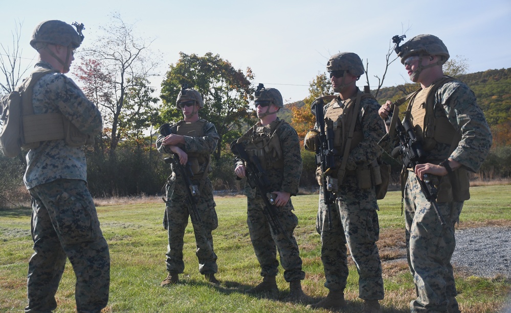 Marines at Fort Indiantown Gap