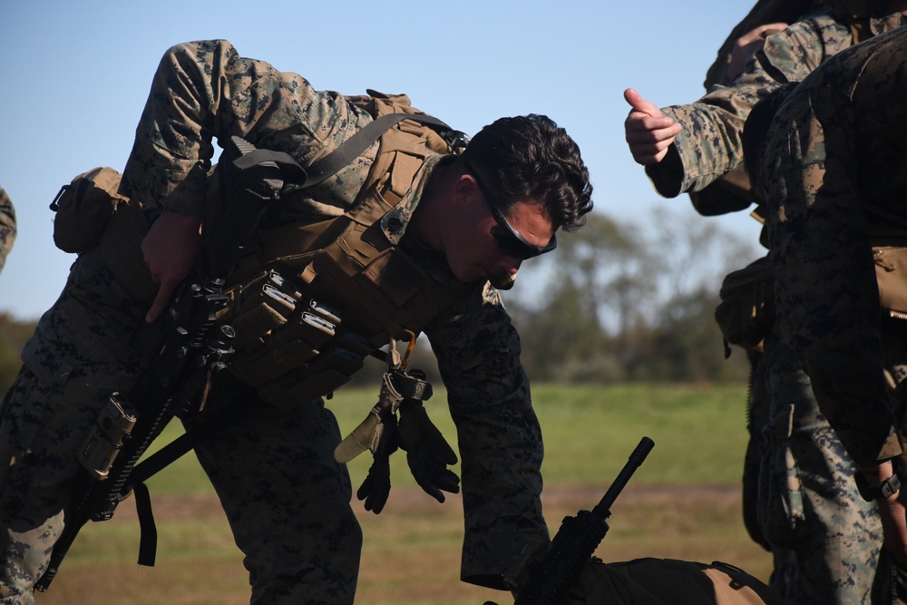 Marines at Fort Indiantown Gap