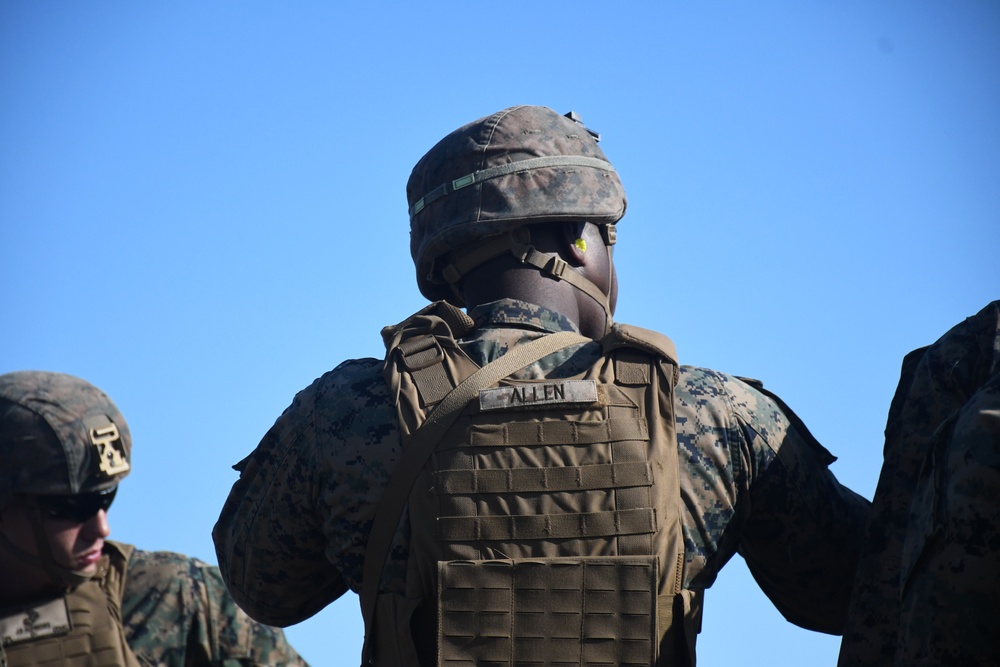 Marines at Fort Indiantown Gap