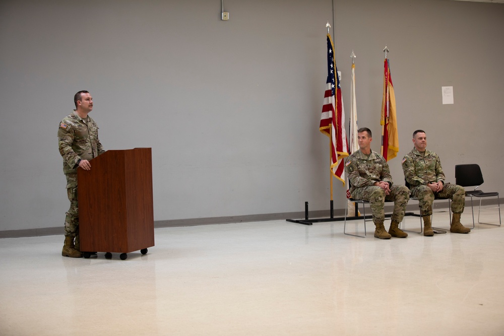 643rd Regional Support Group Change of Command