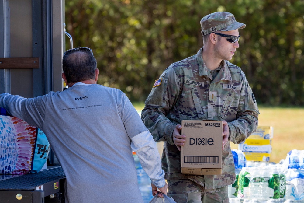 Hurricane Relief Efforts Continue In North Carolina