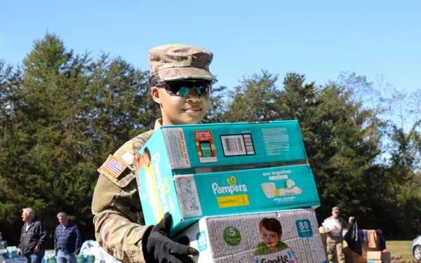 Hurricane Relief Efforts Continue In North Carolina