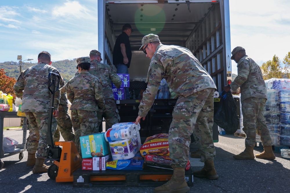 Hurricane Relief Efforts Continue In North Carolina