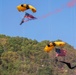 U.S. Army Golden Knights parachute into Bridge Day