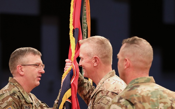 Maj. Gen. David Samuelsen Relinquishes Command of the 98th Training Division